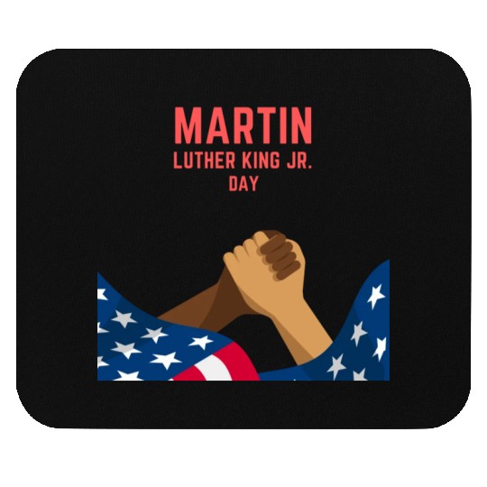 Martin Luther king jr. day Mouse Pads