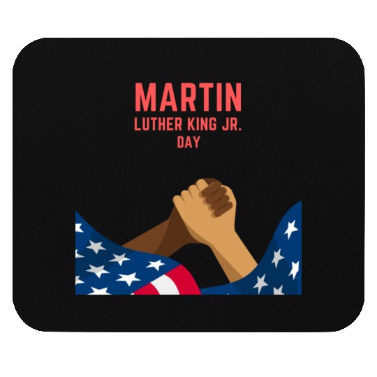 Martin Luther king jr. day Mouse Pads