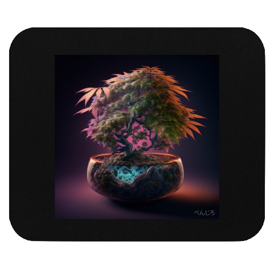 Cannabonsai - Bonsai Tree, Cannabis Plant, Dreamy Mouse Pads