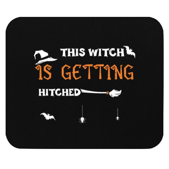 This Witch Is Getting Hitched Mouse Pads