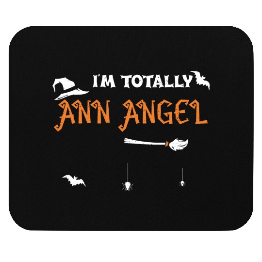I'm Totally Ann Angel - Halloween Mouse Pads