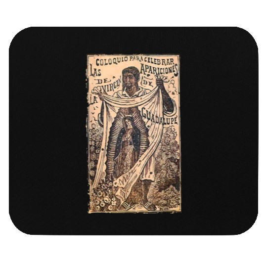 St Juan Diego Our Lady of Guadalupe Vintage Mary C Mouse Pads