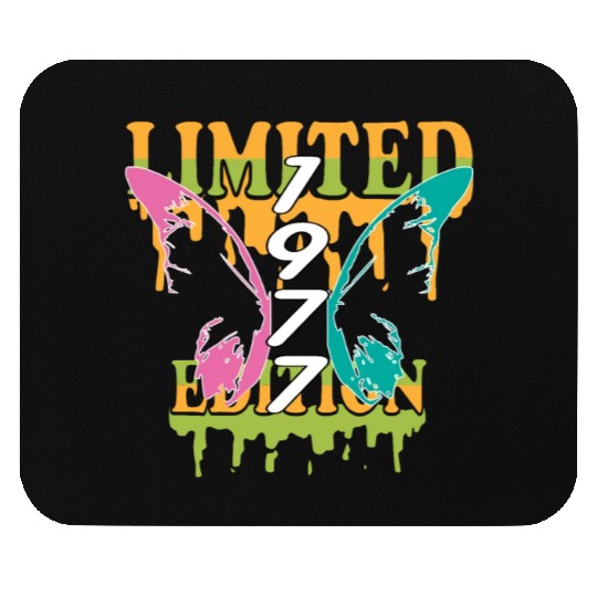 1977 Born Limited Edition Butterfly Gift Mouse Pads