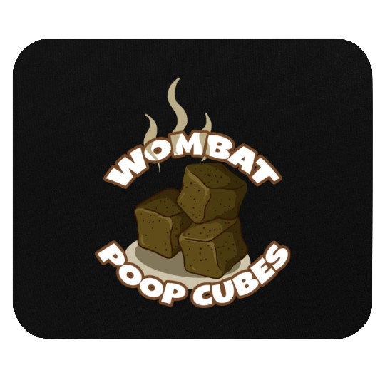 Wombat Poop Cubes Mouse Pads