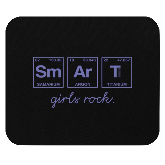 SMART GIRLS ROCK - Elements Periodic Table Mouse Pads
