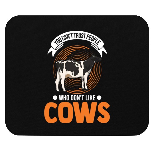 Cow Gift Farmer Cattle Breeder Cows Mouse Pads
