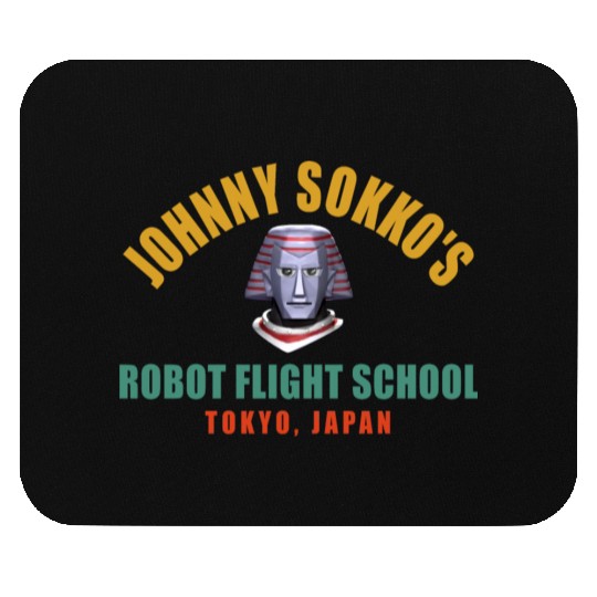 Johnny Sokko's Robot Flight School Tokyo, Japan Mouse Pads