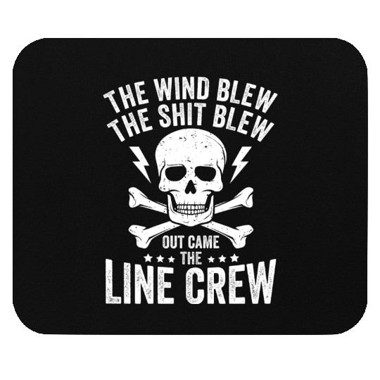 Funny Electrical Lineman Saying Thank A Lineman Mouse Pads