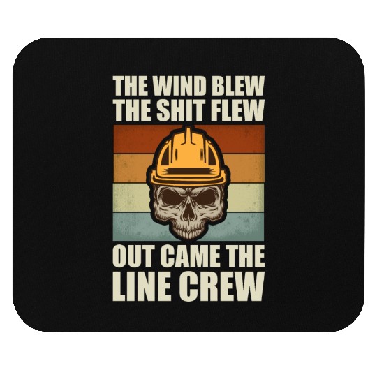 Funny Electrical Lineman Saying Thank A Lineman Mouse Pads