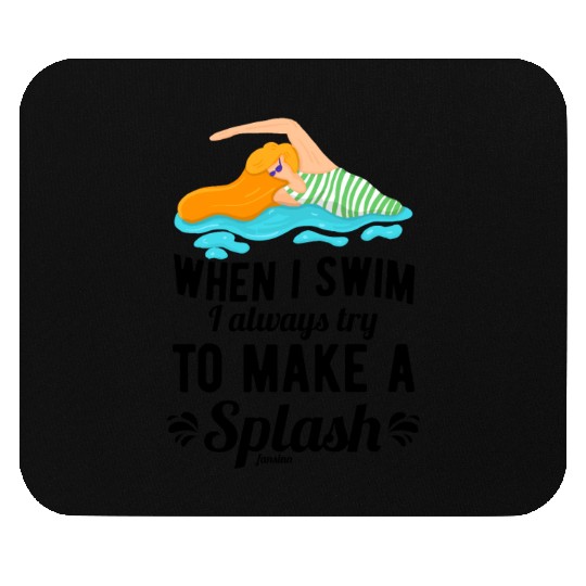 swim Mouse Pads