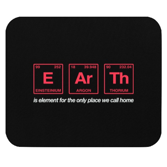 EARTH - written in elements of the periodic table Mouse Pads