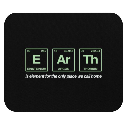 EARTH - written in elements of the periodic table Mouse Pads