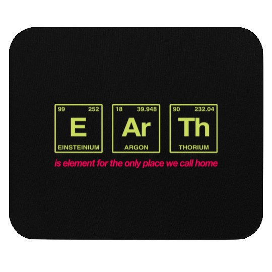 EARTH - written in elements of the periodic table Mouse Pads