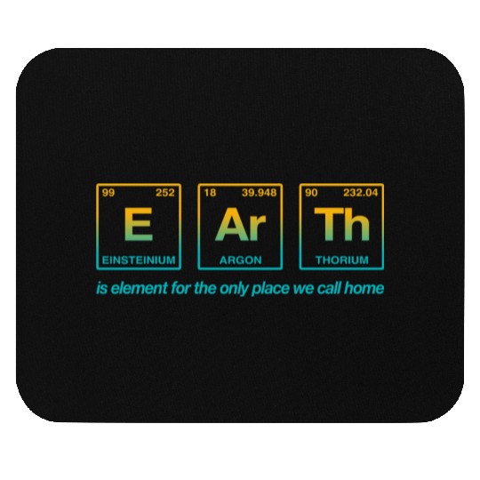 EARTH - written in elements of the periodic table Mouse Pads