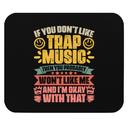 Retro Trap Music Trapping A Trap Vibes Trap Music Mouse Pads