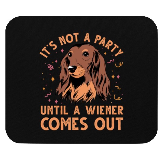 Dachshund Gift Dixie Wiener Doxie Dackel Mouse Pads