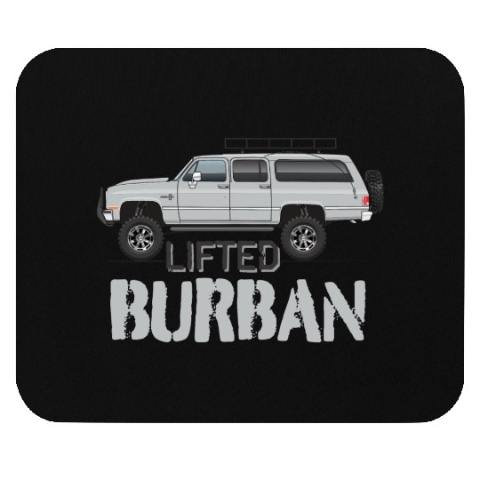burban Light Silver Mouse Pads