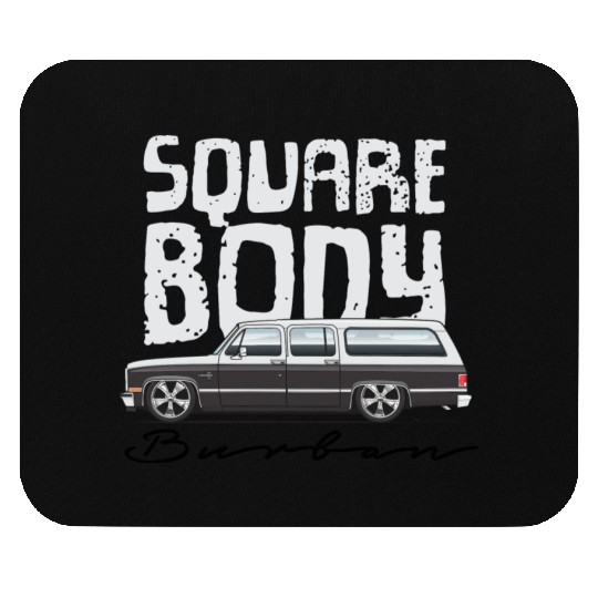 square body Frost White Mouse Pads