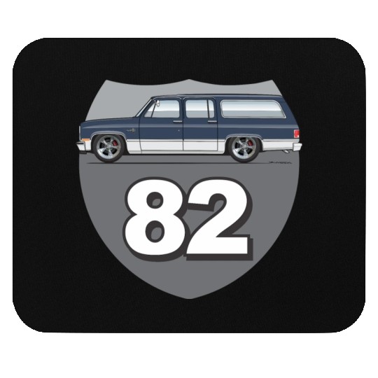 82 Midnight Blue Mouse Pads