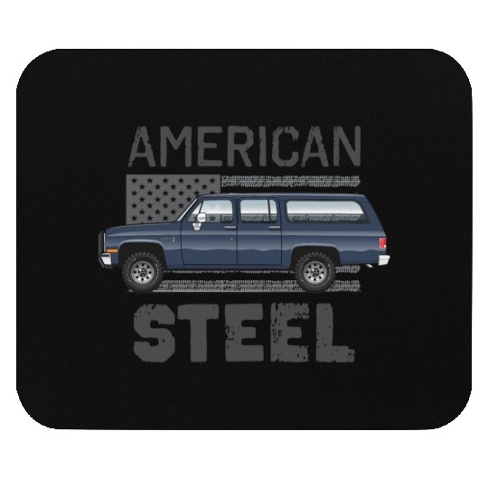 american steel Midnight Blue Mouse Pads