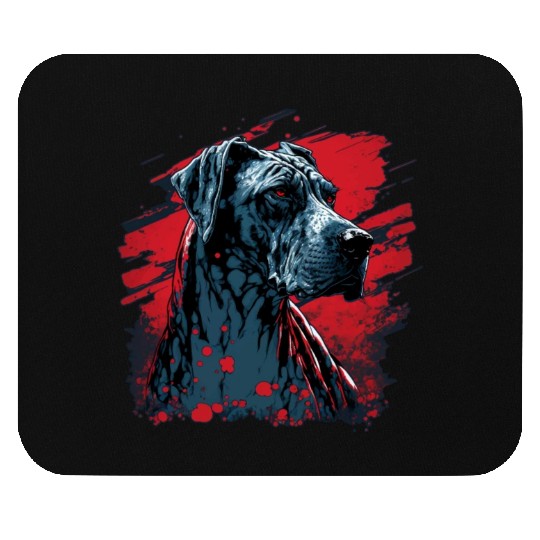Great Dane Mouse Pads