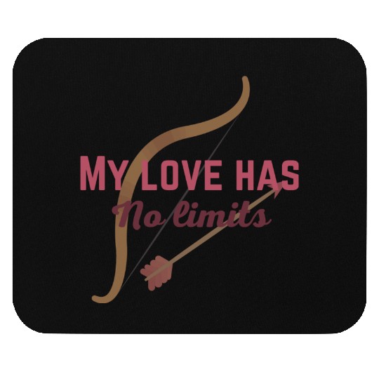 Happy Valentine's Day Quote Mouse Pads