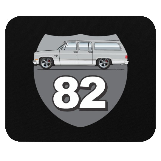 82 Light Silver Mouse Pads