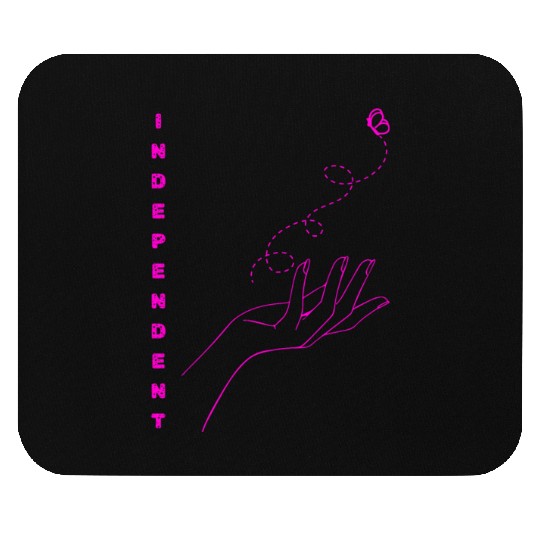 Strong and Independent woman Mouse Pads