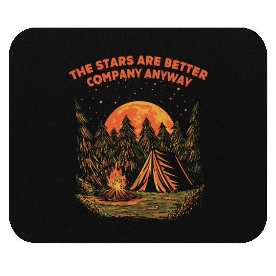 Stars Are Better Company Wildlife Camping Outdoor Mouse Pads