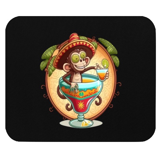 Spider Monkey Animal Lovers Spider Monkey Mouse Pads