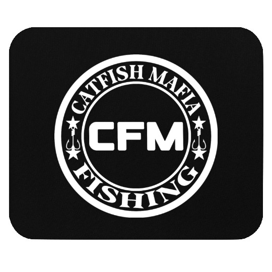 Catfish fishing Mouse Pads design
