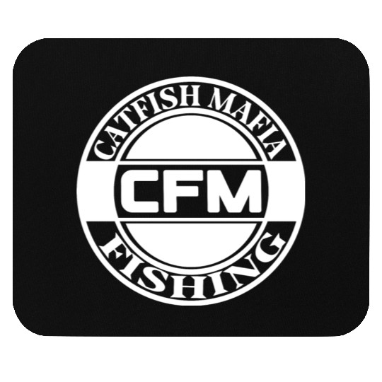 Catfish fishing Mouse Pads design