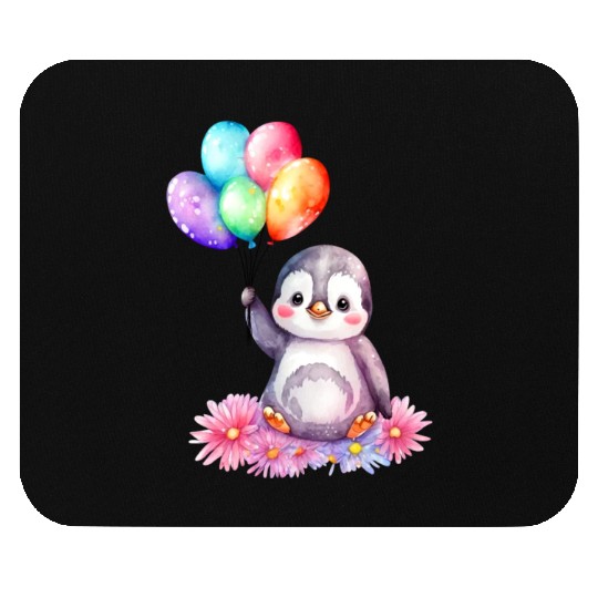 Penguin Animal Cute Antarctica Bird Zoo Winter Mouse Pads