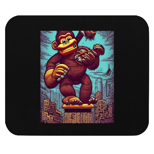 Monkey on a tower Mouse Pads