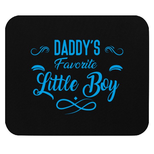 Daddy's Favorite Little boy Mouse Pads