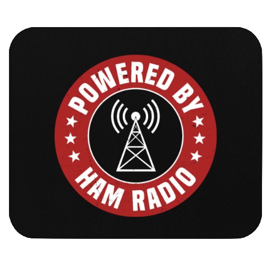 Powered By Ham Radio Mouse Pads