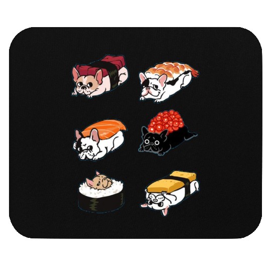 Sushi Dog Mouse Pads