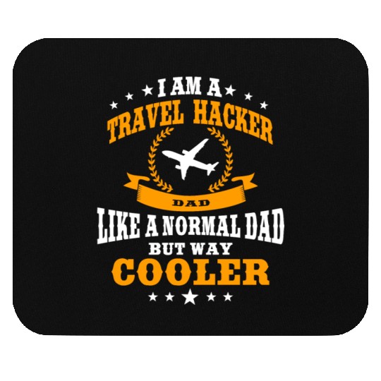 Travel Hacker Dad Mouse Pads