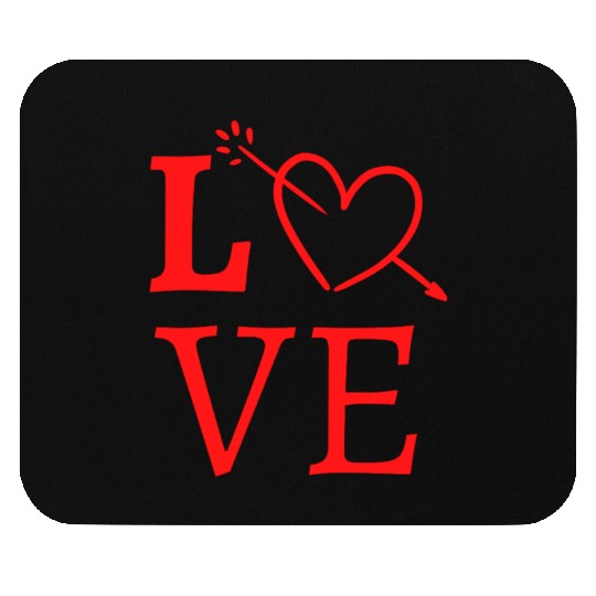 Idée cadeau amour, couple, saint valentin,Love Mouse Pads