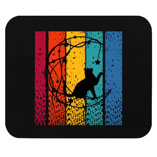 Cat Retro Creative Mouse Pads