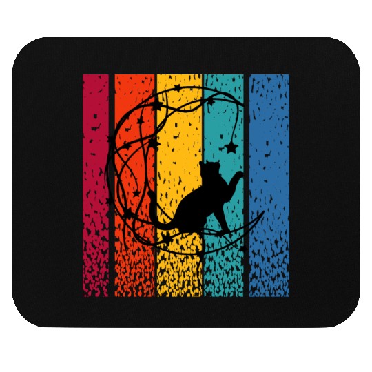 Cat Retro Creative Mouse Pads