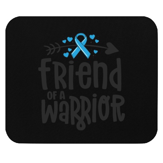Friend Of A Warrior Support Team Prostate Cancer Mouse Pads