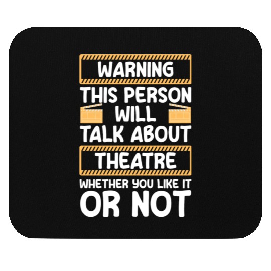 Theater Direction Drama Club Mouse Pads