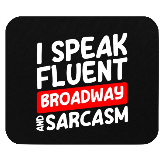 Actor Theater Fan Comedy Drama Club Mouse Pads