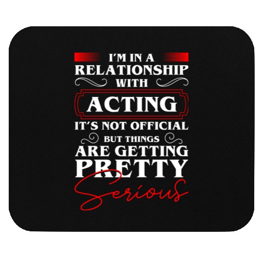 Actor Rehearsal Make-Up Drama Club Mouse Pads