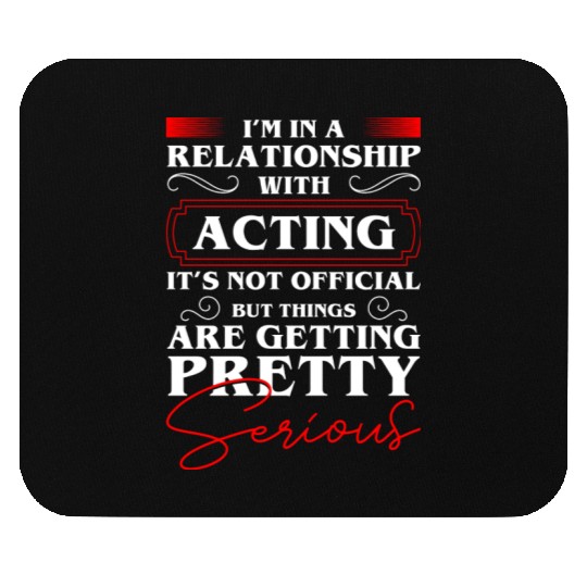 Actor Rehearsal Make-Up Drama Club Mouse Pads
