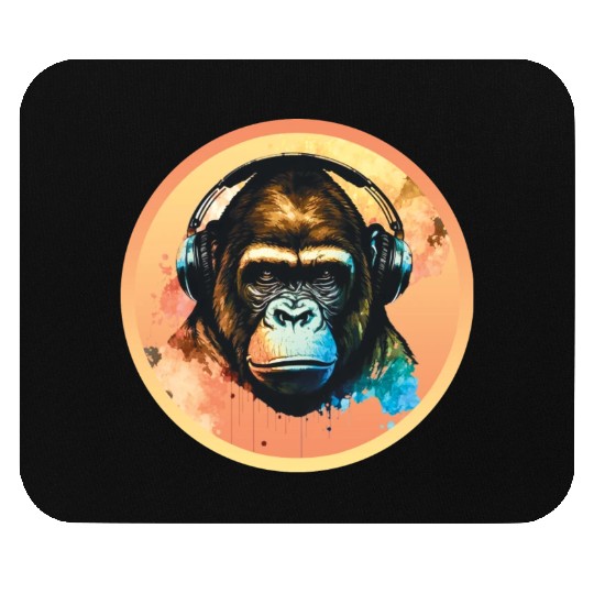 Gorilla DJ Beat Mouse Pads