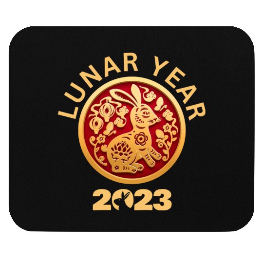 Rabbit Lunar New Year 2023 Mouse Pads
