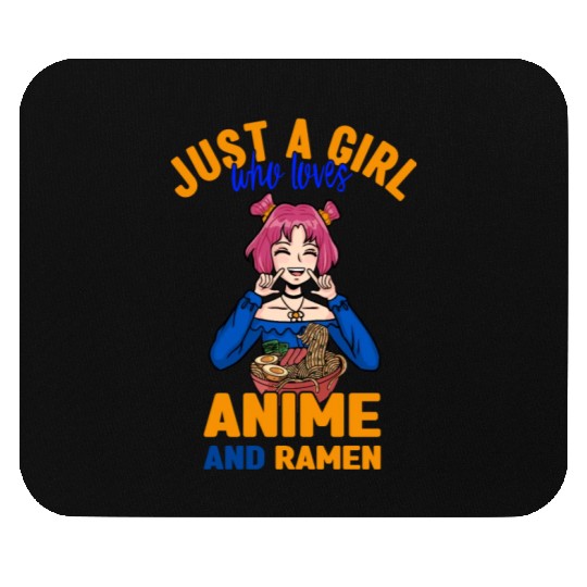 Just a girl who loves anime, ramen and shibas Mouse Pads