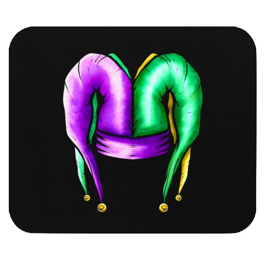 Jester Hat for Mardi Gras Mouse Pads